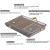 MUMUCC Knee Lap Desk with Foldable Writing Board Notebook Tablet Knee Table Reading Desk 