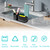 Soap Dispenser Kitchen Set with Tray Sponge Holder Multifunctional Kitchen Press Soap Dispenser with Towel Holder Detachable