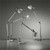Nordic Personality Creative Folding Table Lamp Office Work Bedside Desk Reading Telescopic Rocker Arm