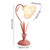 Retro Atmosphere Light Acrylic Flower LED Desk Lamp 