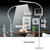 Long Arm Office Desk Lamp 10W Flicker Free Eye Protection Reading Lamp 3 Color Dimable Adjustable 