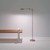 Leaf Pharmacy LED Reading Lamp, Dimmable Floor Lamp with Easy Rotation over Chair or Desk 