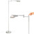 Leaf Pharmacy LED Reading Lamp, Dimmable Floor Lamp with Easy Rotation over Chair or Desk 