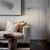Leaf Pharmacy LED Reading Lamp, Dimmable Floor Lamp with Easy Rotation over Chair or Desk 