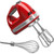7-Speed Mixer, Household Hand Mixer, whit whisk attachment for light and fluffy mixtures, 220W Kitchen Blenders, White
