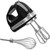 7-Speed Mixer, Household Hand Mixer, whit whisk attachment for light and fluffy mixtures, 220W Kitchen Blenders, White