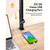 LED Desk Lamp with Clamp,Control Box, 4 Color Modes,  Memory Function, Eye-Caring Clip-on Lamp for Workbench, 20W