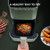 2024 New  2 Quart Air Fryer Little or No Oil Cooking, Advanced Touchscreen, 8 Preset Modes, Nonstick Basket, Auto-Shutoff