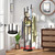 Bamboo freestanding coat rack with 3 storage shelves and 9 hooks easy to assemble for bedroom, office, 