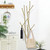 Gold Metal Coat Rack Modern Designe Detachable Bedroom Entrance Storage Coat Rack 