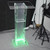Wholesale modern used reception desks counter reception Unique design modern acrylic podium pulpit 