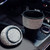 Rhinestone Auto Garbage Can Car Trash Can With Lid Mini Garbage Bin For Automotive Car, Home, Office, Kitchen, 