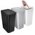 3Pcs Small Bathroom Trash Can With Lid - 2.6 Gallon Slim Garbage Bin For Kitchen/Bedroom/Office/Dorm 