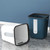 Plastic Nordic Trash Can Large Living Room Simple Cute Food Creative Office Waste Bin Garbage Bin Kitchen Storage 