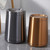 Bathroom Round Trash Bin Gold Sorting Office Cleaning Trash Can Kitchen Storage Wastebasket Dumpster Toilet Papelera Waste Bins