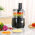 BENTISM 9-Cup 600W Food Processor Vegetable Chopper for Shredding Slicing Kneading