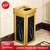 Garbage Recycling Trash Can 304 Stainless Steel Garbage Trash Can Large Kitchen Waste Bin Basurero Cocina Trash Can 