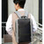 Men's Waterproof Backpack Casual Business Men Computer Backpack 15.6 Inch Laptop Bag Back Light Anti theft Travel Backpack Male