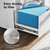 File Cabinet 3 Drawer - Printer Stand Lateral Mobile Under Desk Organizer Wooden with Wheels Adjustable