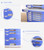 Desktop File Cabinet TwoLayer Lockable MultiDrawer File Storage Box Thick Office Document Organizer Secure Desk 