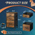 Mobile File Cabinet, Rolling Printer Stand with 3 Drawers, Fabric Vertical Filing Cabinet 