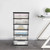 6 Tier Stackable Storage Drawer Rolling Storage Cart Plastic Drawer Organizer File Storage 