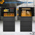 File Cabinet with Lockable Drawer and Door- Large Steel Filing Cabinet, 