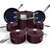 Lux 13pc Forged Lightweight Cookware Set PFAS Free