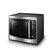 8-in-1 Countertop Microwave Oven Air Fryer Combo Black Stainless Steel 1.2 Cu Ft Capacity 1100W Power Multi-Function Cooking