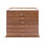 Retro 6 Layers Jewelry Box Large Handcrafted Jewellery Storage Cabinet Organizer