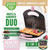 Electric Waffle Sandwich Maker, Toaster, Panini Press with Healthy Ceramic Nonstick Plates