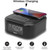 Alarm Clock with Wireless Charging, Bluetooth Speaker, and USB Charger, Digital Clock for Bedroom, Office, or Dorm