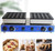 Mini Dutch Pancakes 1600W Commercial Non Stick Dutch Pancake Maker
