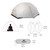 Naturehike Mongar 2 Camping Tent Ultralight Outdoor 3 Season Waterproof 