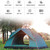 3-4 People pop up tents Open tent Throw Outdoor camping Hiking automatic season Tents 