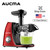 Aucma Juicer Machine Cold Press Juicer Machine with Quiet Motor and Reverse Function Recipes for High Nutrient Fruit Vegetable