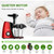 Aucma Juicer Machine Cold Press Juicer Machine with Quiet Motor and Reverse Function Recipes for High Nutrient Fruit Vegetable