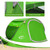 Zomake Outdoor Tent 3-4 Person Anti Mosquito Pop Up Mesh Tent Camping Hiking Beach Tent 