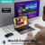 MOKiN 8 in 1 USB C Dock 4K 60Hz HDMI Monitor Display Port USB C Laptop Docking Station HUB Multiport Adapter USB