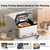 Bread Maker Machine, 15-in-1 3.3LB Automatic Breadmaker