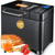 17-in-1 Bread Maker-Dual Heaters, 710W Machine Stainless Steel