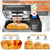 17-in-1 Bread Maker-Dual Heaters, 710W Machine Stainless Steel