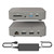 8K Docking Station USB C Dual 4K@60Hz HDMI Type C Hub Dock for MacBook Lenovo Dell Thunderbolt 4/3 Laptop 