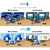 Laptop Docking Station USB C Single 8K 30HZ / Dual 4K 60HZ 2x HDMI RJ45 SD4.0 USB 3.0 Hub for Thunderbolt 4/3 MacBook Dell