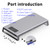 Desk HUB USB-C Docking station Wireless Inductive Charging for Samsung Apple iPhone MacBook Pro Air Mac iMac Laptop 