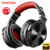 Oneodio 110h Wireless Bluetooth 5.2 Headset + Wired Gaming Headphones 2 in 1 With Microphone For PC PS4 Skype 