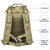 Army Military Tactical Backpack 1000D Polyester 30L 3P Softback Outdoor Waterproof Rucksack Hiking Camping 