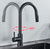 ULGKSD Sensor Kitchen Faucet Stainless Steel Touch Control Mixer Tap Hot and Cold Water Single Handle Sink Sensitive Sink Faucet