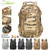60L Expandable Backpack Large Military Tactical Bug Out Bag Waterproof Outdoor Rucksacks Sports Camping Bag 