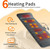 Mynt Electric Heating Pad Massage Mat Memory Foam Cushion with 10 Vibration Motors 5 Modes 30-Min Auto-Off Heating Therapy